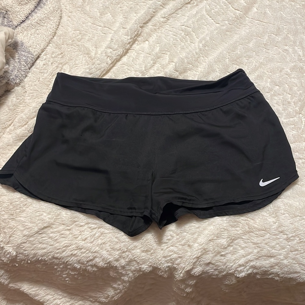 Nike black running shorts
